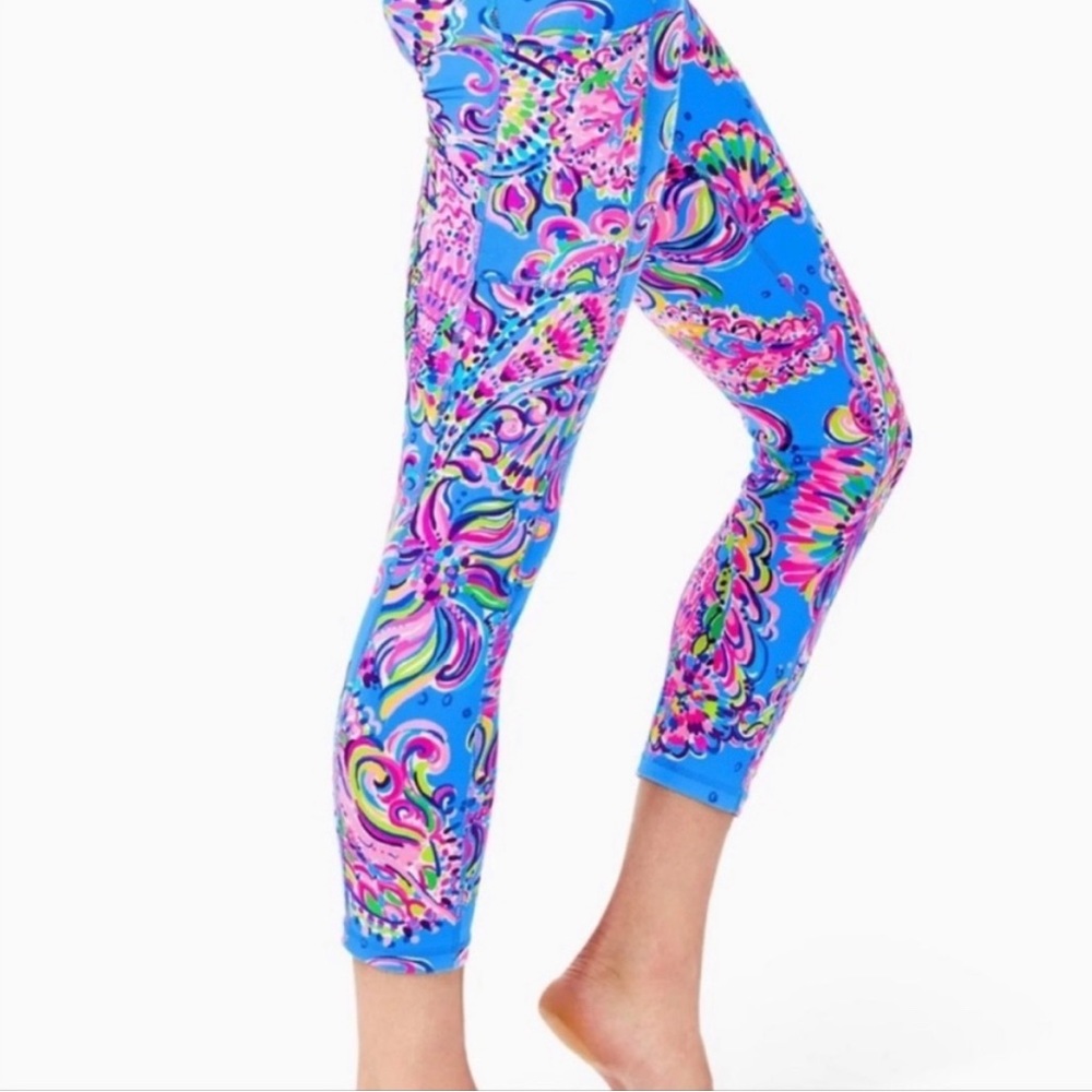 Lilly Pulitzer Mermaid Grotto Weekender Leggings